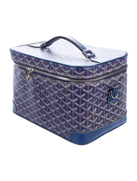 goyard cosmetic train case|GOYARD Cosmetic Train Case Bag Travel .